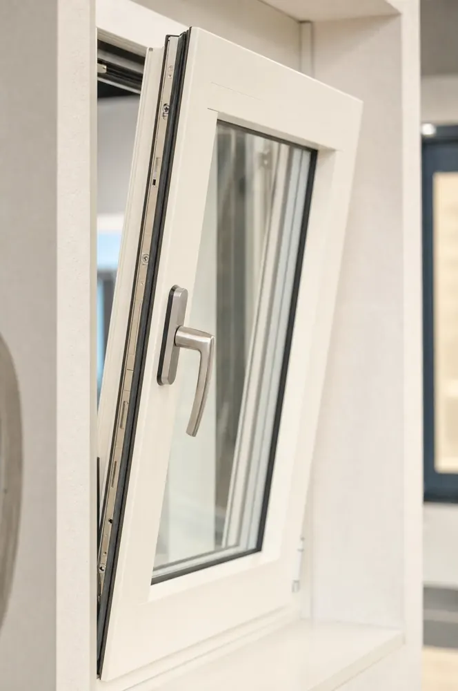 Fenster in der Ausstellung